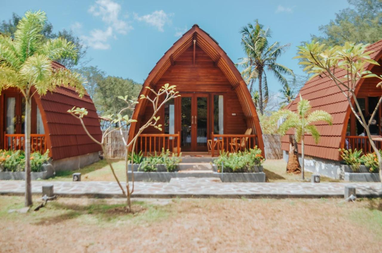 Laba Laba Bungalow Gili Meno Kültér fotó